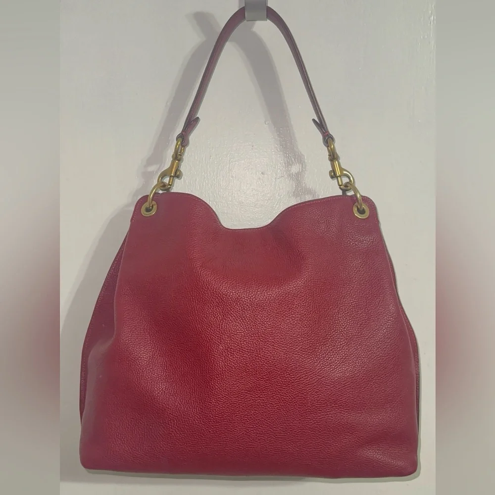 Coach soho tabby- burgundy - Picture 4 of 9